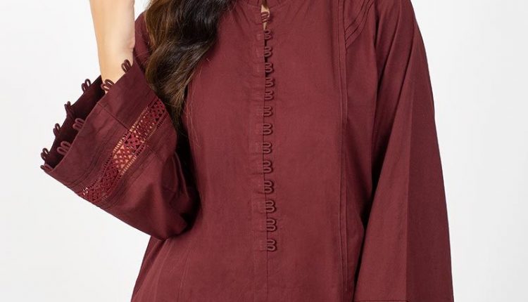 cambric shirt – gul ahmed – runway pakistan 01