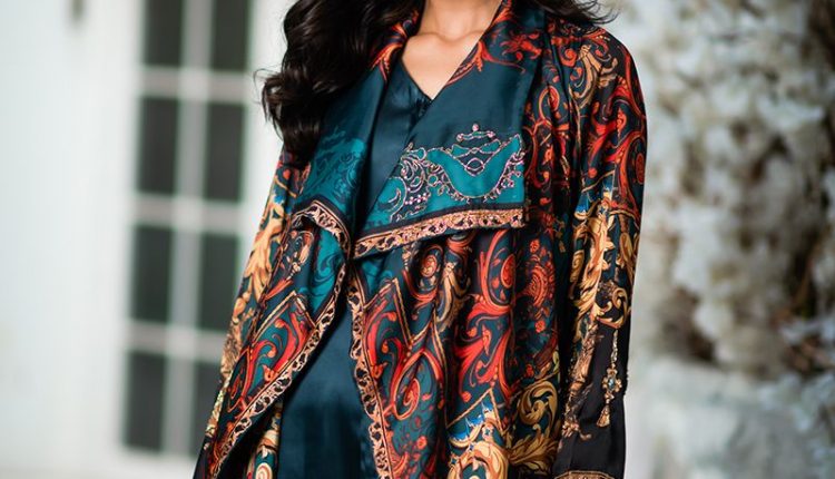 silk shirt – gul ahmed – runway pakistan