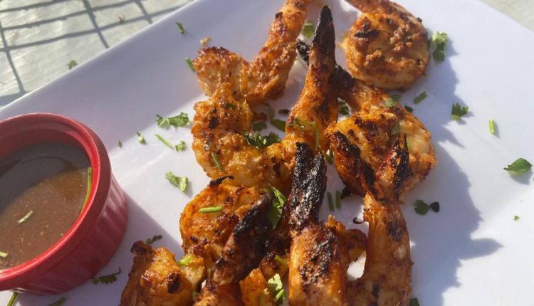 Cafe Vatra – Grilled Prawns