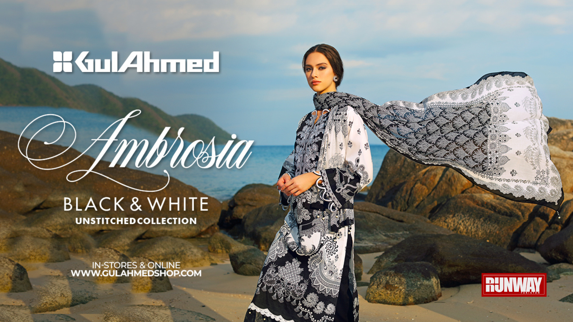 Ambrosia Black & White Collection by GulAhmed