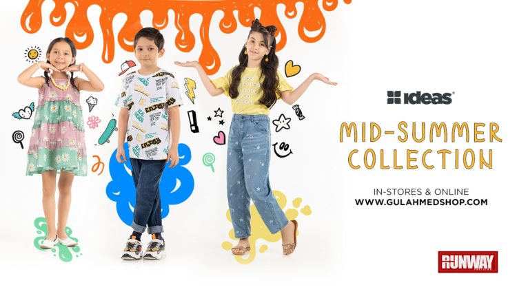 Ideas GulAhmed Kids Collection – Runway Pakistan